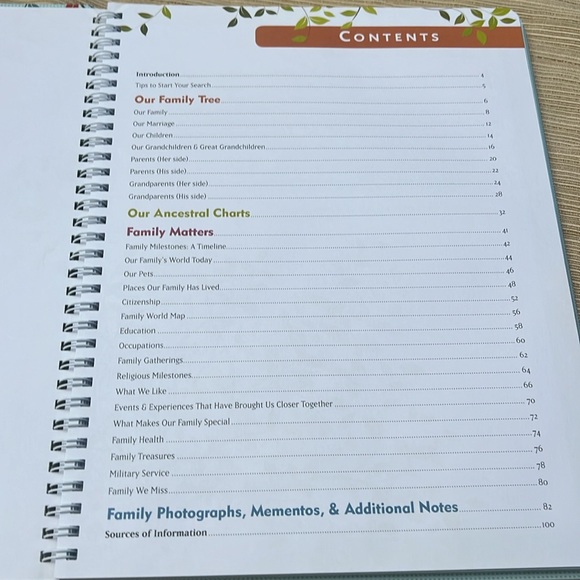 Our Family Tree Book New peter pauper press an interactive journal family tree - Picture 4 of 13